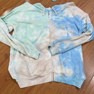 Tie dye vintage Havana zip up